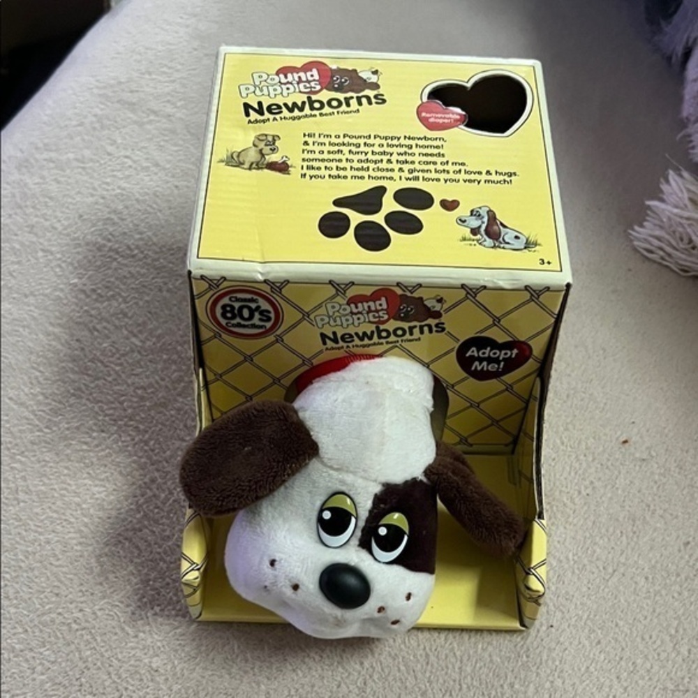 Brown and White Dog Toy for Playful Pups
